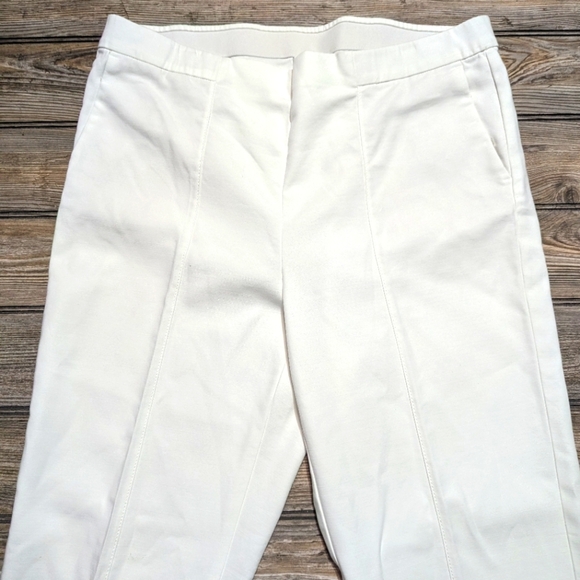 J. Jill Essential Slim Ankle Size 14 Tall In White - Picture 2 of 12